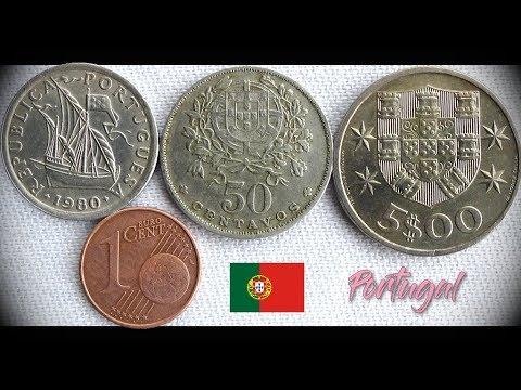 Coin Collection | Portugal | 4 Coins ( Euro Cent / Escudos / Centavos ) From 1961