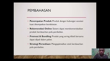 IMPLEMENTASI DATA MINING PADA INDUSTRI RETAIL MENGGUNAKAN METODE CRISP-DM DENGAN KONSEP ASOSIASI