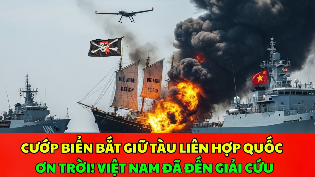Cướp Biển Bắt Giữa Tàu Liên Hợp Quốc, Và Màn Giải Cứu Nghẹt Thở Của Việt Nam