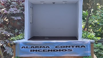 Alarma Contra Incendios, Arduino.Maqueta