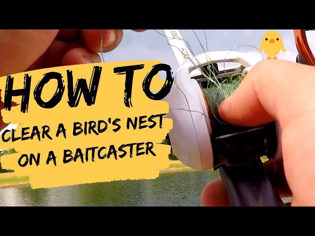 HOW TO: Clear a Bird's Nest on a Baitcaster (TUTORIAL) 