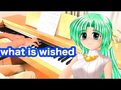 『what is wished』ひぐらしのなく頃に 解 (Higurashi When they cry Kai)   園崎 詩音(Shion Sonozaki) Tomo Galge Piano