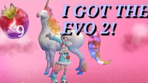 I got evo 2 Unicorn![Utopia Origin]