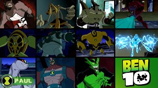 EVERY DNA ALIENS SCAN AND TRANSFORMATIONS | BEN 10