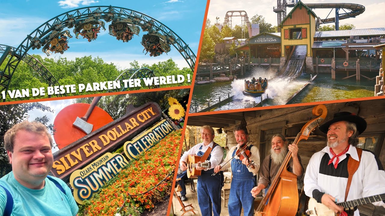 Amerika's GROOTSTE Cowboy Pretpark! Silver Dollar City in Branson, Missouri