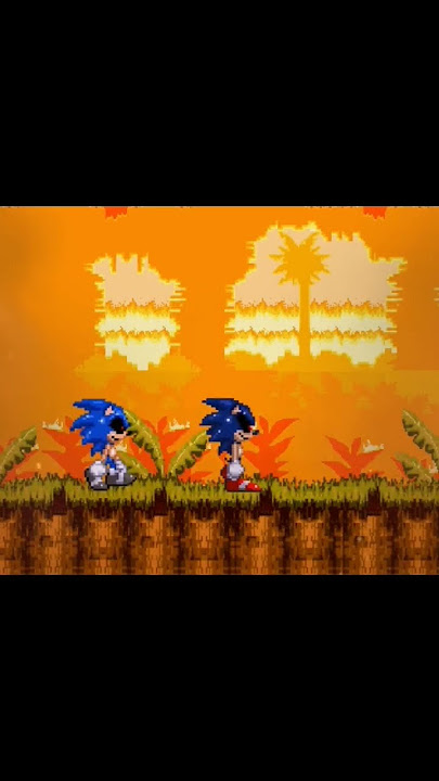 Sonic exe, hide and seek be like (my first sprite animation).  #sonic.exe