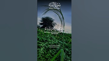 يوم يقوم الروح سورة النبأ القارئ عبد الرحمن مسعد #عبدالرحمن_مسعد #quran #المصحف #yasseraldossary