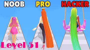 Hair Challenge in Best Result Gameplay iOS, Android Update All Trailers Game Mobile Level 51