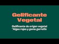 ¿Cómo hacer gelificados elásticos? Gelificante Vegetal