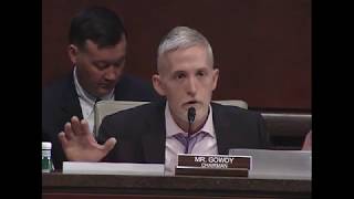 Chairman Gowdy Questions DOJ IG Horowitz Part 1