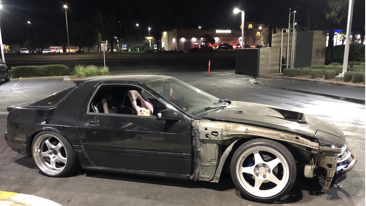 Crashed The Rx7 At Andy S Tires Slayday Speed Driven Media