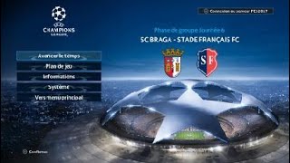 Pro Evolution Soccer 2017_Uefa Champions League Stade Français vs D.Kiev Épisode 5