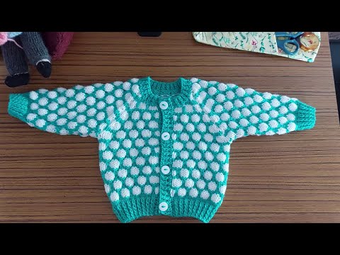 #108, 2 Colour 16" Blackberry Cardigan Full Tutorial, Sheila's Just Knitting