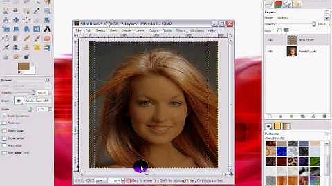 GIMP 2.6 Tutorial - How to Change Skin Tone