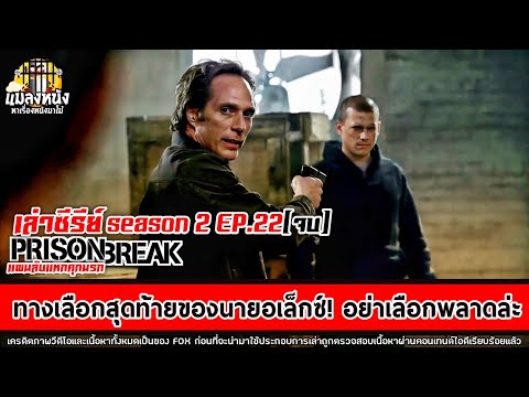 SEASON 2 EP.22(ตอนจบ) เล่าซีรีย์ PRISON BREAK #แผนลับแหกคุกนรก #แมลงหนัง #netflix #ซี่รีย์สืบสวน