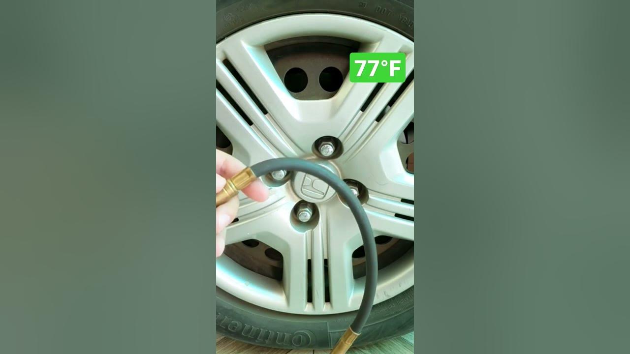 Why does tire pressure change within hours? YouTube