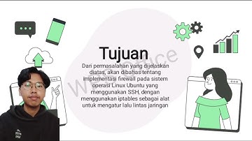 IMPLEMENTASI FIREWALL pada protokol ssh LINUX UBUNTU menggunakan IPTABLES