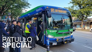Patullo Bridge Special - TransLink (CMBC) 2018 New Flyer XDE60 No. 18055 on Expo Line replacement