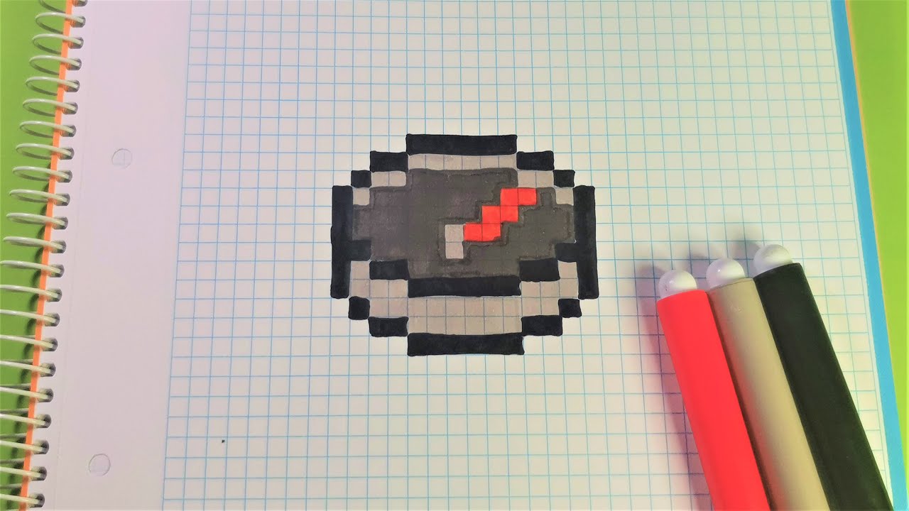 Como hacer la BRÚJULA de MINECRAFT | Pixel Art - thptnganamst.edu.vn