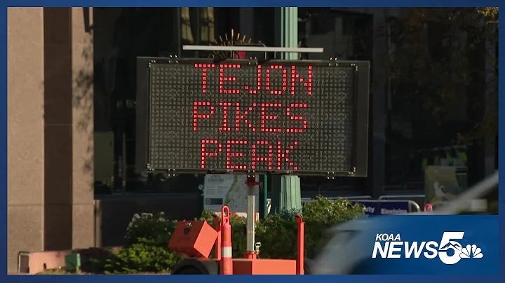 Major Traffic Changes Downtown Colorado Springs - Tejon Street Construction Continues