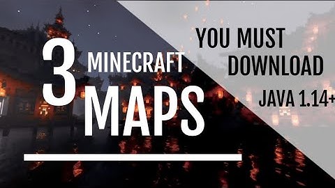 3 MINECRAFT MAPS YOU MUST TRY! (JAVA 1.14+)