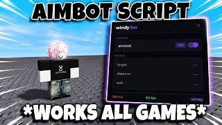 UNIVERSAL AIMBOT SCRIPT | *WORKS ANY GAME* | UNIVERSAL 