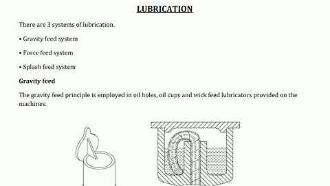 Friction (Lubrication) part 3 wcs second year iti