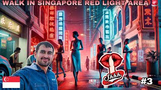 Red Light Area Of Singapore Geylang | Kampong Glam, Haji Lane, Marina Bay Sands #solotravel