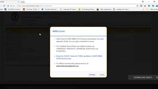 How to download AIIMS MBBS admit card 2018 || All India Institue of Medical Science