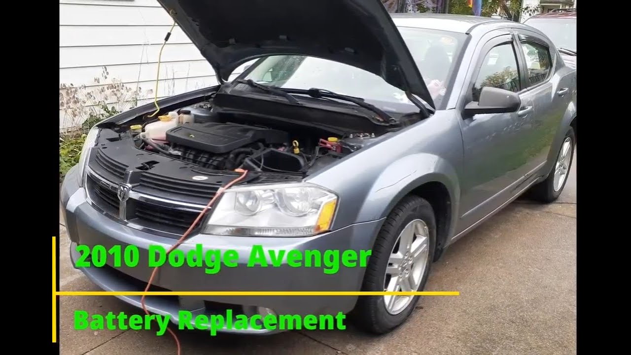 dodge journey 2010 battery location