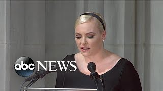 Meghan Mccain Tribute To John Mccain