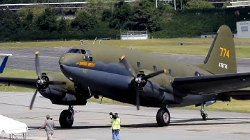 Curtiss -wright C-46 commando " the tinker bell "