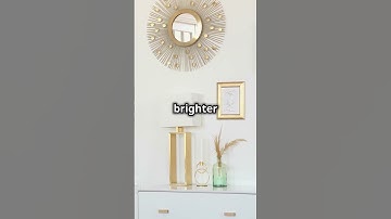 Make Your Space Look Bigger with Mirrors!