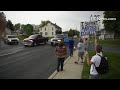 Protesters greeted guests attending the Lebanon County Republican Spring Dinner, in response to spea