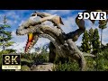 Vr180 3d  dragon in front of you  8k ultra 60fps