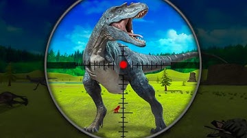 Dinosaur Hunting 3D Free Sniper Safari Adventure Android Gameplay