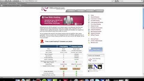 Free webhost FTP 000webhost.com