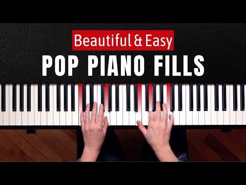 7 BEAUTIFUL Pop Piano Fills 