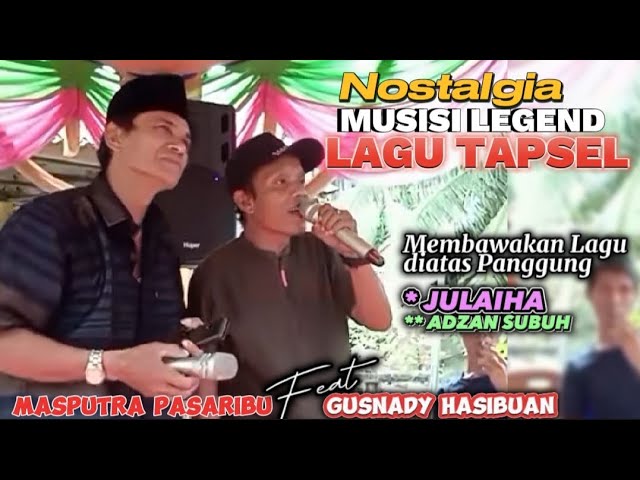 NOSTALGIA MUSISI LEGEND LAGU TAPSEL💞DUET MEMBAWAKAN LAGU DIATAS PANGGUNG class=