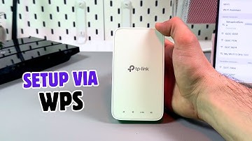 How to Set Up TP Link RE330 Using WPS - Wi-Fi Range Extender