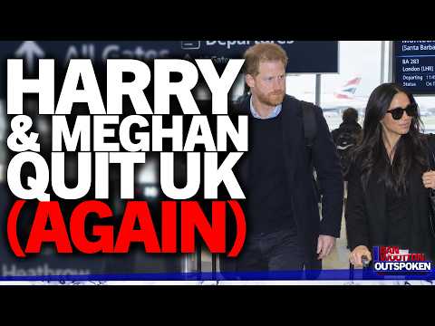 "THIS IS INSANE!" Prince Harry & Meghan Markle QUIT Britain AGAIN after security lie unravels