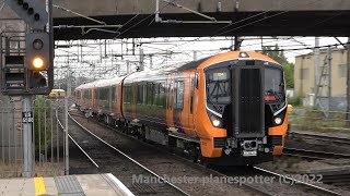 4K) Train Spotting at Stafford Station with Lots of Action with Intercity Charter 90002 On 02/09/22