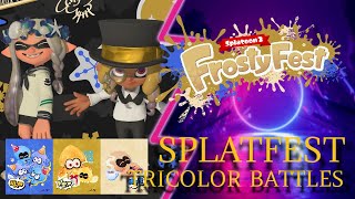 FrostyFest Tricolor Time!! - Spatoon 3 - Friends vs. Family vs. Solo