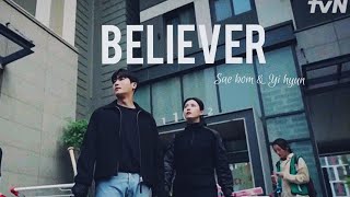 Believer - Sae bom & Yi hyun  | Happiness Fmv Resimi