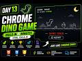 30 Days 30 Projects | Day 13 | Google Chrome Dino Game using Prompting in 15 minutes 