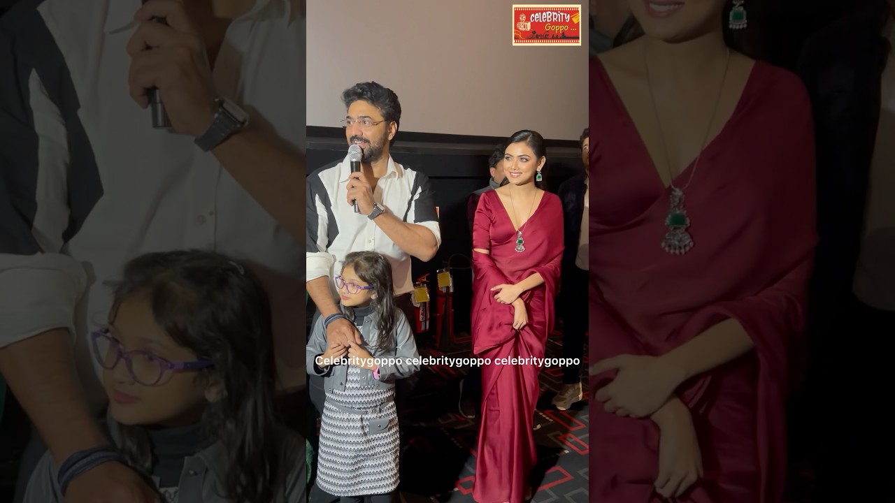 একফ্রেমে দেব, ইধিকা ও অনুমেঘা 