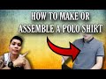Paano MAGBUO ng Polo Shirt 👕|Step By Step Tutorials|JhovsTV