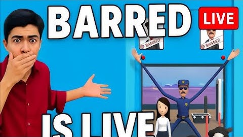 BARRED GAME 🎯| LIVE STREAMING WITH BARRED GAME Part 04 #gaming #livestream #shotfeed#shotlive