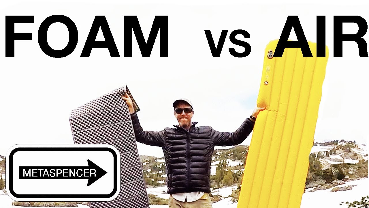 FOAM vs. AIR Sleeping Pads 