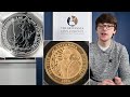 A popular investment  britannia on precious metal coins
